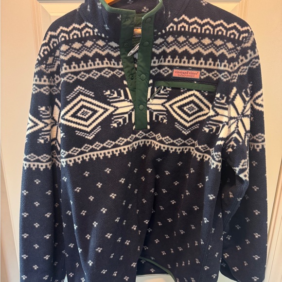 5 Vineyard Vines Pullovers – Size Large – Harbor Fleece & Shep Shirt Bundle - Picture 3 of 10